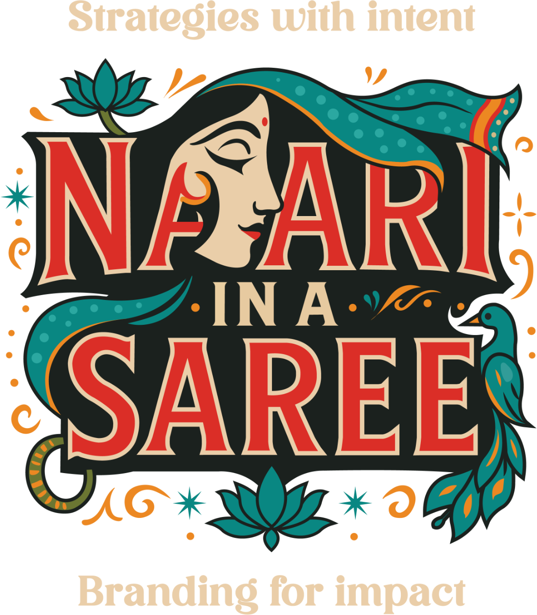 Naari in a Saree — Strategies with intent. Branding for impact.